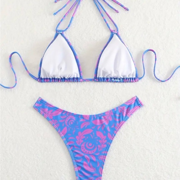 Set of Bikini floral style size Large New - Picture 2 of 5